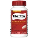 Terapi FiberCon Fiber berselaput Caplet, Aman, Sederhana & Comfortable Fiber Impsoluble for Bowel Irregularity, Comfortable Constipation Relief with No Gas or Bloating, 140 Caplets
