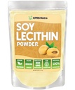 XPRS Nutra Leethin Powder Pangan Gemuk Emulsifier - Cocok untuk Memasak, Baking dan Lainnya - Vegan Friendly Leethin Leeder Memasak Bantuan (8 Ounce)