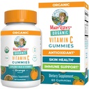MaryRuth Organics Adult Vitamin C Gummies = 124; USDA Organic 124; Vegan Chewable Vitamin C Gumies untuk Ages 14 + 14; untuk Dukungan Ammune & Overall Wellness 124; Vegan 124; Nor-GMO 124; Orange Flavor 124; 60 Count