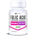 Healtfare Folic Acid 1000mcg 124; 300 Veg Tablet 124; Vitamin B9 B9 124; Gluten- Bebas 124; Non- GMO 124; Dibuat di USA