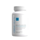 Consult Health Beute Caps Pro - Supports Hair Growth, Skin & Nail Health - Collagen, Vitamin B6, B7, B12, D & 10.500 mcg Biotin - MSM, Blood Orange