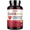 ZEBORA CoQ10-200m-Softgels dengan PQQ, BioPerine & OMAG-3, 120 Servings Coenzim Q10 (Ubiquinone) Persediaan untuk High- Absorpsi, Powerful-Antioksidant, Dukung Heart & Energi- Produksi