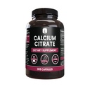 Murni Asli Ingrediens Kalsium Citrate (365 Capsules), Tidak Magnesium Atau Pengisi Rice, Selalu Murni, Lab Verifikasi