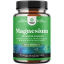 Suplemen Kompleks Magnesium Tinggi - Magnesium Oxide 500mg dengan Citrate 500mg untuk Dukungan Tidur dan Mood - Citrate Murni per Serving untuk Perut Otot dan Dicerna