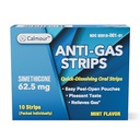 Anti Gas Relief 10 Strips 126; Mint Flavor Oral Dissolable Anti Bloating Relief Strips