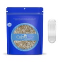 Capsuline Ukuran 000 Capsules Gelatin Kosong, Hapus - 1000 Cacah 124; Gluten Bebas, Kosher, Non-GMO Disertifikasi 124; Pure Bovine Pill Caps untuk Tambahan DIY