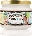 CocoTherapy Organic Virgin Coconut Oil, 8 Ounces, Natural Suplemen untuk Ddog Skin Coat Ditrable dan kekebalan