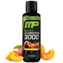 Muscle Pharm L-Carnitine 3000, The Ultimate Liquid L Carnitine Suplement for High-Performance, Support Metabolisme, Hidration & Energy, Zero Sugar, Low Calories, Peach Nectarine Flavor, 32 Servings