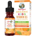 MaryRuth Organics USDA Organic Vitamin D3 Liquid Drops for Kids 124; 640 IU Vitamin D3 Per Serving 124; Kid Ammune Dukungan & Bone Health Suppplemen 124; Formulasi untuk Ages 4-13; 0.5oz 124; 30