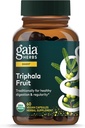 Gaia Herbs Triphala Fruit - Supports Digetsy Health - Gently Cleanses Your System * - with Amla Fruit, Beleric Myrobala, and Chebulic Myrobala - 60 Vegan Capsules (30- Day Suppply)