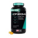 JYM Tambahan Sains Omega JYM Minyak Ikan 2800mg, Potency Tinggi Omega 3, EPA, DHA, DPA for Brain, Heart, & Gail 120 Soft Gels