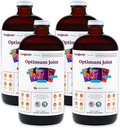 Liquid Multivitamin, Chondroitin, MSM, Hyaluronic Acid - Memperbesar Mobility, Comfort Gabungan, untuk Runners & Athletes - Made in USA, Vegan (4 Pack)