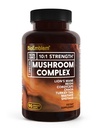 Kompleks Mashroom BioEmblem - 10: 1 Kekuatan dan 7 Spesies - Lions Mane, Reishi, Cordyceps, Chaga, Maitake, Shiitake Mashroom Supplemen - Imunitas, Energi & Fokus, Otak - Non-GMO, Vegan - 90 Caps