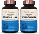 Live Conscious Beyond Collagen Multi Collagen Capsules - Types I, II, V & X 124; Hydrolyzed Blend with Biotin C for Hair, Skin, Nails 90 Capsules (2- Pack)