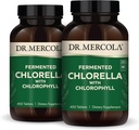 Dr. Mercola Fermentasi Chlorella dengan Chlorophill, 90 hamba (450 Tablet), 2 Bottles, Dietary Supplemen, Support Imune dan Organ Health, Non GMO, NSF Certifikasi