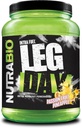 NutraBio Leg Day Intra Workout Powder - Advanced Carb Suplement with Cluster Dextrin & Electrolite -Carb powder with Eaas / BCAAs - Cyclic Dextrin for Performance - Passion Fruit Pineapple, 20 Phanids