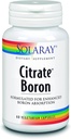 Solaray Biositrat Boron Suplemen, 3mg, 60 Cacah