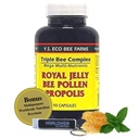 YS Organics Triple Bee Complex, Royal Jelly, Bee Pollen, Propolis