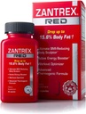 Zantrex Red Fat Burner & Active Energy Booster Supplement Hoble 124; Supports Body Sculpting, Increased Focus & Workout Performance 124; 56 Capsules
