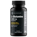 Nugenix Essentials L- Glutamine, 1500mg 100% Botocal L- Glutamine Amino, Protein Synthesis, Mendukung Fungsi Seluler, 60 Kapsul