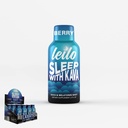 Leilo 14; Sleep Shot w / Melonatin (3mg) & Kava, GABA, Magnesium 124; Tambahan Liquid = 124- Sugar- Berry Flavored, 2 Ounces, Paket 12