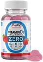 Yum-Vs - Vitamin D3 Kimmies with Zero Sugar for Dewata & Kids (125 mcg - 60 Count) - Sugar Free Vitamin D Gummies - Vegetarian Gummy Vitamin for Bone Support & Imune Health - Vit D3 Vitamin Chewable