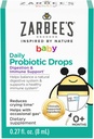 Zarbee 's Baby Probiotic Drops, Daily Digetsy + Ammune Dukungan, Bayi Baru lahir & Up, 0.27 Fl Oz