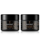 Shilajit Resin dengan Fulvic Acid & Trace Mineral, asli Siberia Shilajit Pure dengan 85 + Humic Acilement for Energy & Imune System - 100 Serving / 50g (2 Pack), Gel