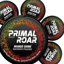 Primal Roar Mangga Shine - Stimulant Free Deep Focus Nootropics Pouches 126; Lion 's Mane + Cognizin cidenine + Huperzine A 124; Nicotine dan Caffeine- Free 124; 20 Pouches Per Can (100 Total dalam 5- Pack)