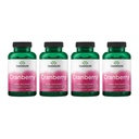 Swanson Cranberry - Support Urinary Trakte Health, Bladder Control & Promotes Healthy Kidney Fungsi - Suplemen Dibuat dengan 20: 1 Cranberry Juice Concenter - (180 Softgels) 4 Pack