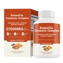 Boswellia Turmeric Complex – Multi-Ingredient Herbal Formula with 65% Boswellic Acids, 95% Curcuminoids, MSM, Ginger & Black Pepper – 27000mg Total – 60 Capsules