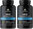 Produksi Nutrition Kuno, SBO Progratical Ultimate 50 Milyar CFU * / Serving, Digetical dan Imune Dukungan, Gluten Free, Ancient Superfood Blend, Shrink-Capsules 60 Capsules (2 Pack)