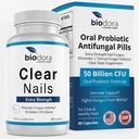 Clear Nails - Ekstra Kekuatan - Probiotic Fungus Inhibitor - 50 miliar CFU