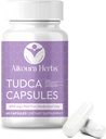 AIKOURA TUDCA 800mg - Pendukung Hati Suplemen - 60 Vegan Capsules dengan Milk Thistle, Ginseng & Ashwagandha - Promesses Gut & Overall Health.
