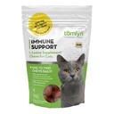 Tomlyn Immune Dukung Tambahan Harian L- Lysine, Fish- Flavared Lysine Chews untuk Kucing dan Kittens, 30ct