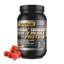 Lab Goliath 100% Whey Protein Powder Isolate / Blend 124; Fast-Absorbing Workout untuk Pria dan Wanita 124; 25g Protein Murni dan 5.5g BCAAs di Setiap Serv 124; Strawberry, 5 pon, 68 hamba
