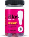 OH MY VIT! untuk Ellas Women 's Multivitamin Gummy dengan Vitamin C, E, dan Biotin, Sugar Free Berry Flavor, 60 Count