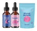 JoySpring SleepBerry Liquid Melonatin, Magnesium Citrate & Glycinate Drops, and Mood Saffron Pixie Stick for Kids