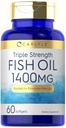 Carlyle Triple Power Omega 3 Fish Oil 124; 1400mg 124; 60 Softgels 14; Non-GMO, Gluten Free Suplemen