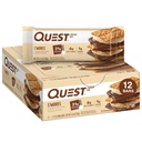 Nutrition S 'mores Protein Bars, 21g Protein, 1g Sugar, 4g Net Carb, Gluten Free, Keto Friendly, 12 Count