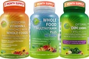 SUPPLEMENTS STUMAN Ammune, Energy & Hormone Dukung Bundle for Men and Women - Vegan Whole Food Multivitamin Without Iron + Liposin C 1500mg + Optimal DIM 200mg with BioPerine