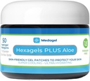 Haxeels Plus Aloe Vera - Advanced Healing Hydrogel Pads for Blister Prevention
