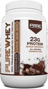 Nutres Label Murni 100% Grass- Fed, Chocolate Whey Konsentrasikan Powder Protein (24g) dengan Estile Amino Acids, untuk Pra dan Post Workout Recovery & Muscle Building, Rendah Fat & Low Carbs - 2lbs