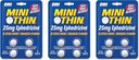 Mini Thin DBI Dstribution Two Way Action 25mg Ephedrizine - 4 Count Blister - 3 Pack
