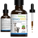 Pet Wellbeing Urinary Gold for Cats - Vet- Formulated Multi- Herb Trakt - Feline Bladder Health & Urinary System Wellness - Holistic Cat Supplemen Formula 2 oz (59ml)