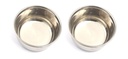 2 Iodine Cups Stainless Steel Lab Instruments by G.S Online