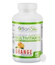 Barizy Complete Bariatric Multivitamin Tablet - 45 mg Iron Bariatric Vitamin & Suplemen untuk Operasi Post Bariatric termasuk Gastric Bypass & Sleeve - Delicious & Convenient 24; Orange