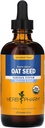 Herb Pharm Sertifikasi Organik Alcohol- Bebas Benih Oat Glycerite untuk Dukungan Sistem Gugup - 4 Ounce