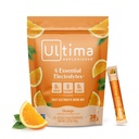 Ultima Replenisher Daily Electrolite Powder Minum Mix -Sugar Free-Orange, 20 Stickbags - Paket Hidration dengan 6 Key Electrolittes dan Trace Mineral - Keto Friendly, Vegan, Non-GMO