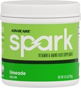 AdvoCare Spark - Energy Drink Mix - Vitamin & Acid Aid Amino - Mendukung Energi & Fokus - Dukungan Imune Portabel - Sugar- Free - Limeade (10